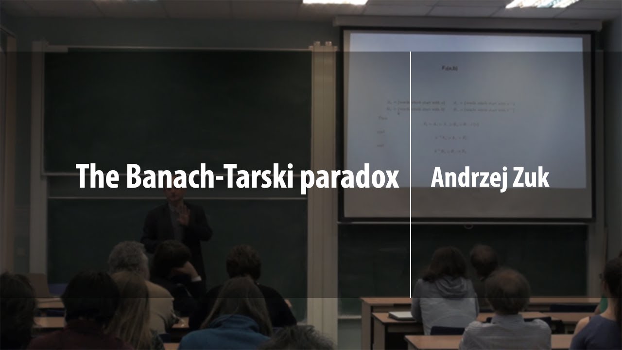 The Banach-Tarski paradox | Andrzej Zuk | Лекториум