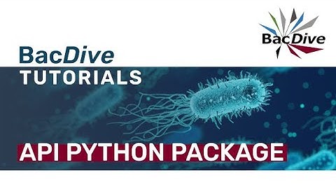 BacDive Tutorial: API Python Package