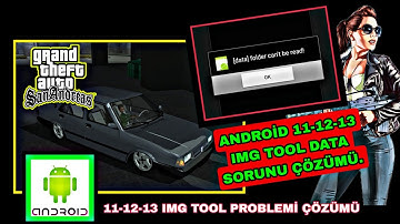 GTA SAN ANDREAS ANDROİD data folder can
