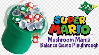 Epoch Games Super Mario Mushroom Mania Balancing Game Playthrough screenshot 4