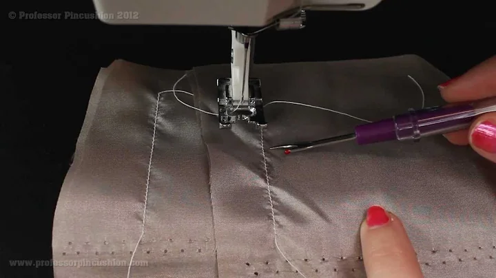 Consejos para coser telas de seda y similares