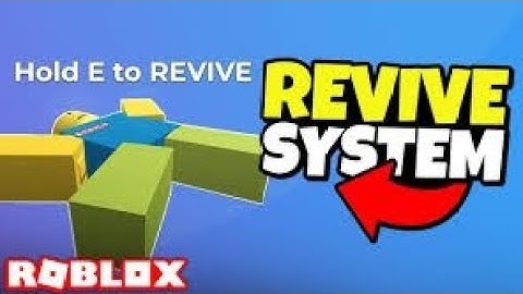 how to make revive system | studio lite