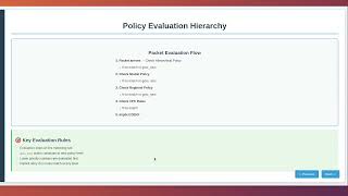 GCP firewall policies