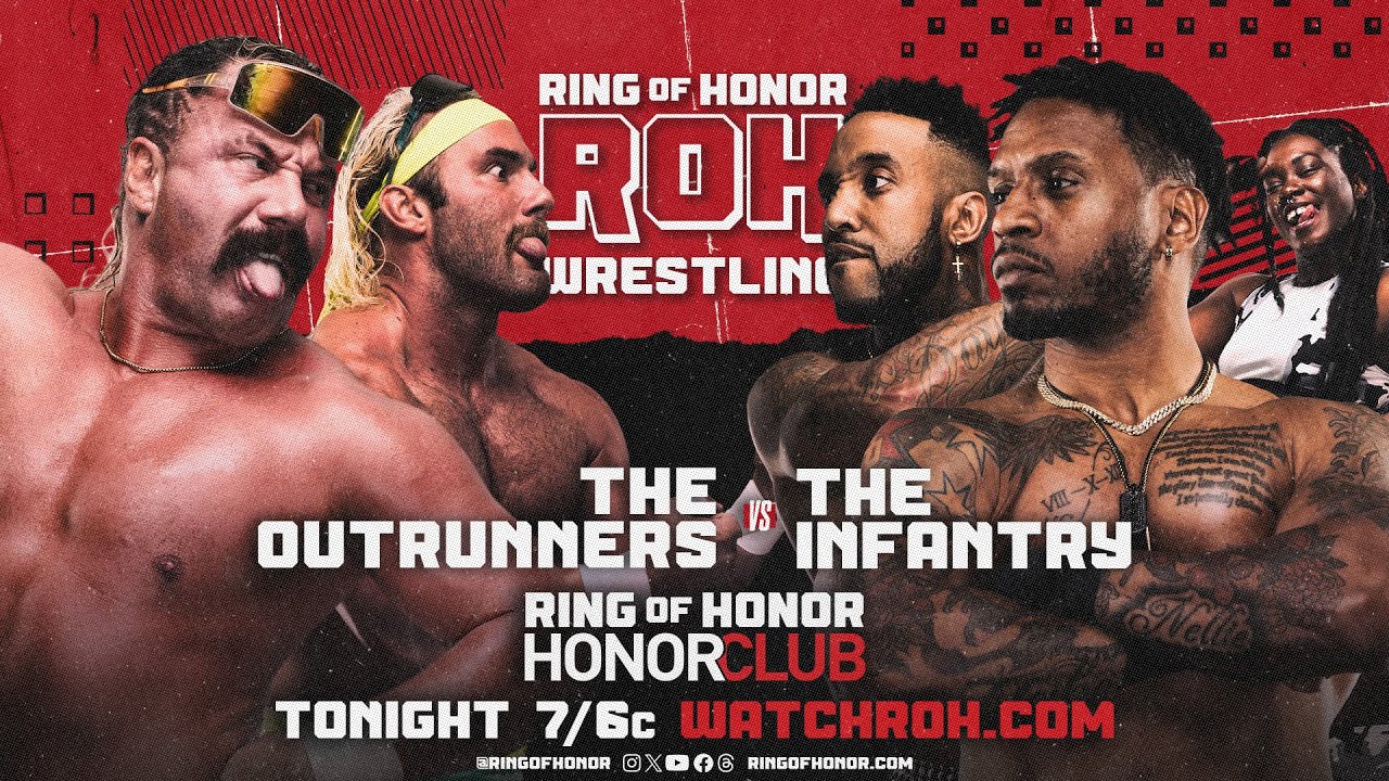 ROH TV Review:the Outrunners vs the Infantry(Episode 62) - YouTube