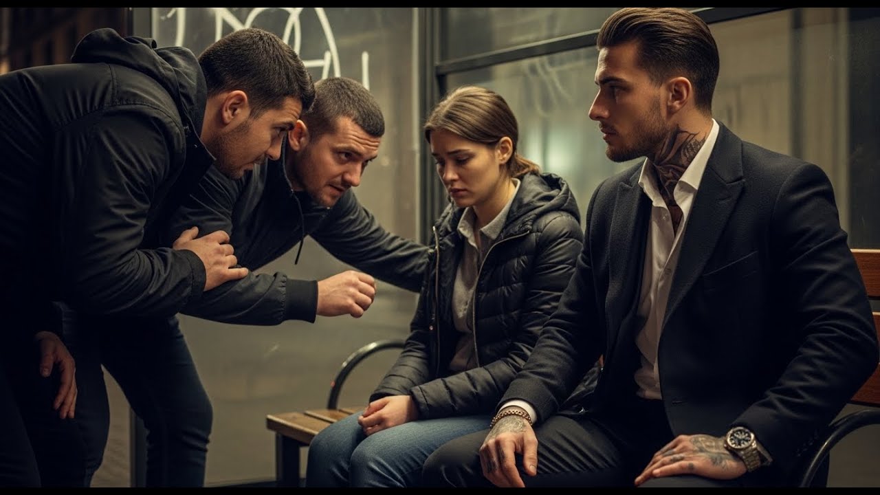 Street Thugs Dragged a Poor Widow, Unaware a Mafia Boss Sat Beside Her — His Next Reaction Left