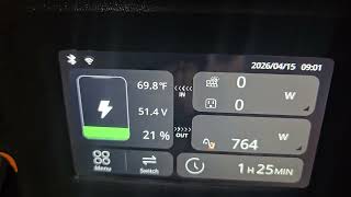 pecron f5000lfp not AC charging or UPS mode