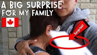 A BIG SURPRISE FOR MY FAMILY (MY MOM CRIED)! | Vlog #202