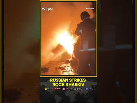 Russia-Ukraine War: Russia Launches Wave Of Attacks On Ukraine’s Kharkiv, Fires Erupt | Shorts