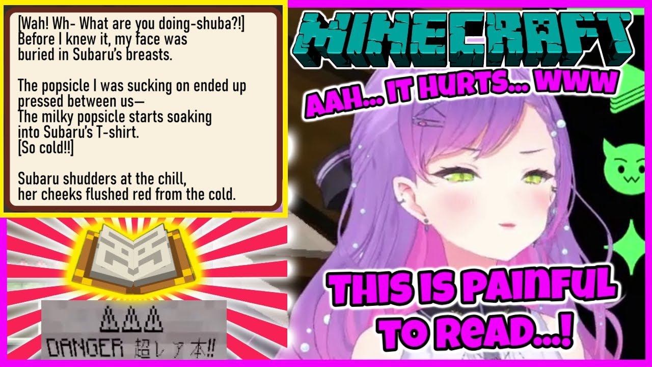 [Minecraft] Towa-sama Dies From Cringe From Reading the Forbidden SubaNyuumu [Hololive / ENG SUB]