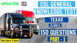 Texas CDL General Knowledge Test 2026 | CDL General Knowledge Practice Test | REAL EXAM QUESTIONS screenshot 3