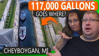 Cheboygan Locks the SECRET to the Michigan Inland Waterway