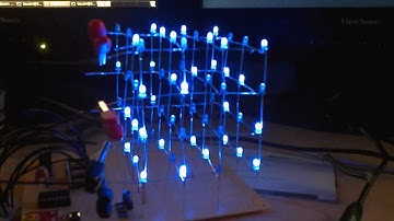 LED Cube Prototype extended test