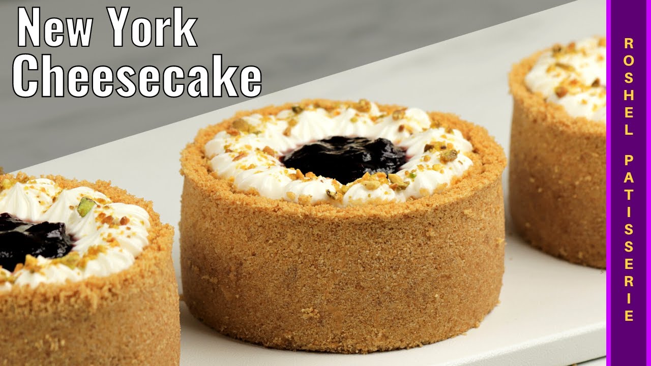 Individual New York Cheesecakes Demonstration Kosher Pastry Chef YouTube
