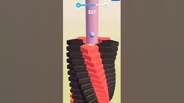 Beautiful helix Steck Jump gameplay!! #games #shorts #helixstackjump😍