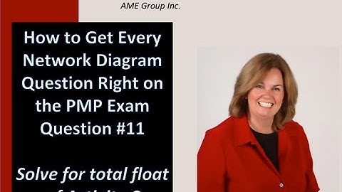 Get every network diagram (Critical Path) question right on the PMP Exam # 11 with No White Board