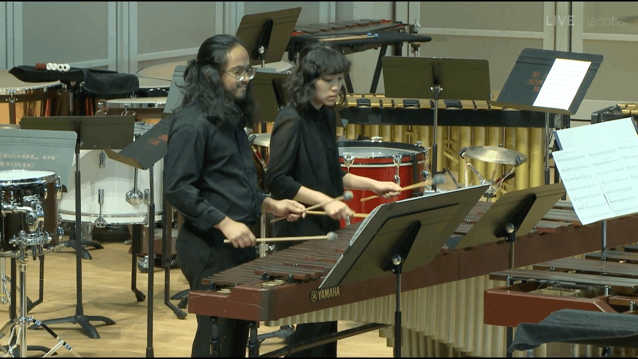 IU Percussion Ensemble - Lightweaver by Russell Wharton