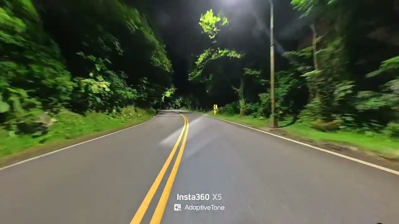 陽金公路 | Triumph Trident 660 | Night ride | Pure Stock Exhaust | Sound | Taiwan | ASMR | 4K