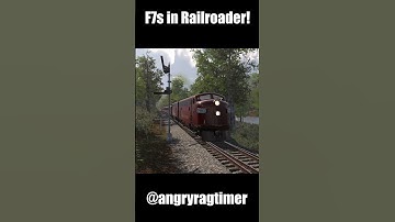 Diesel F7 in Railroader #gaming #railroader #railroadergame #trains #diesel #shorts #railroads