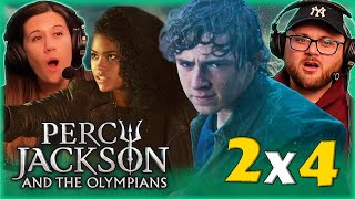 PERCY JACKSON Season 2 Episode 4 REACTION and REVIEW @TheMontyVerse
