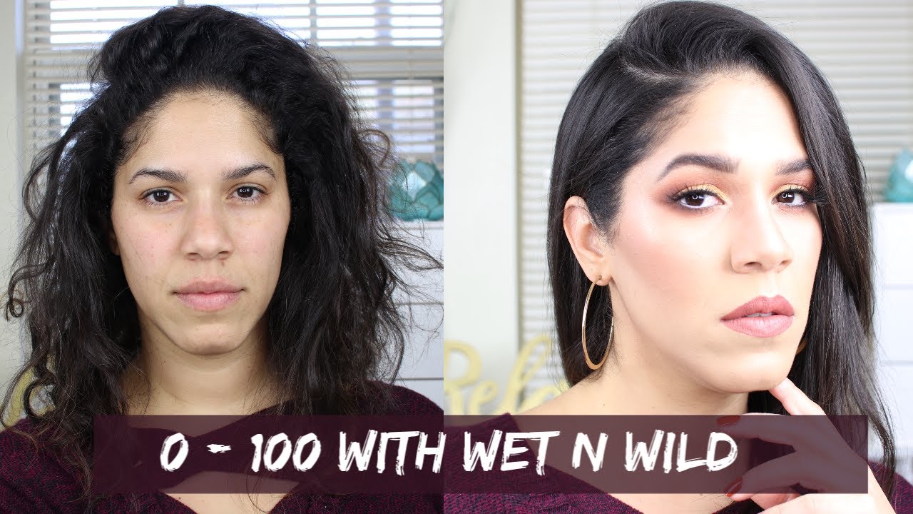 0-100 USING WET N WILD PRODUCTS / FULL FACE USING WET N WILD / ASHLEY M