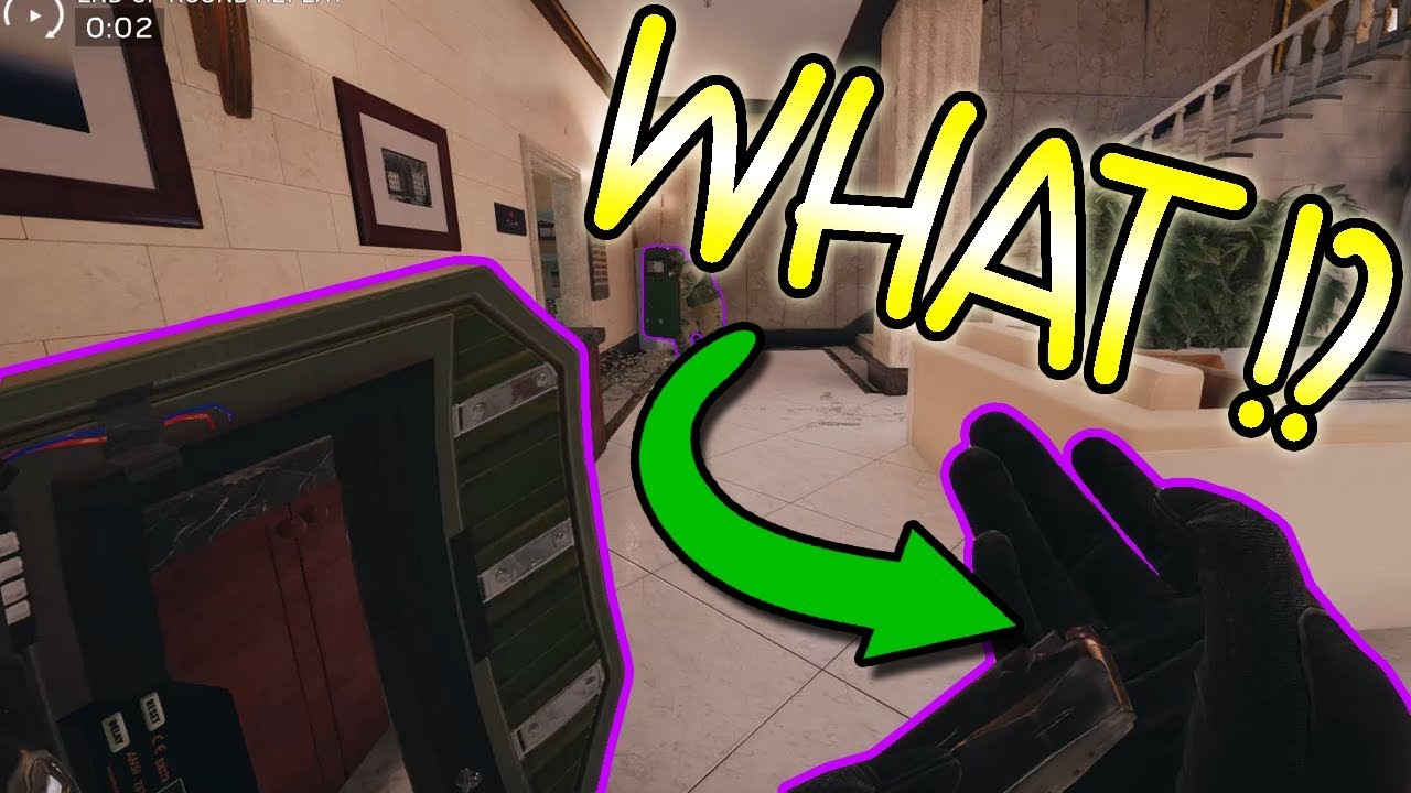 NEW SHIELD GLITCH? NO PROBLEM (ggez) - Rainbow Six Siege - YouTube