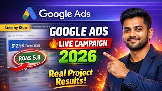 Google ads campaign live project 2026  | How to create google ads campaign?