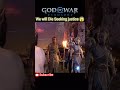 We will Die Seeking justice 😱 #godofwar #kratos #godofwargameplay #godofwarragnarok