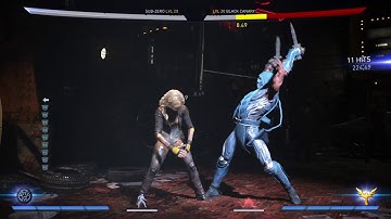 Injustice 2_20170715 Sub-ZERO 21 Hit Combo
