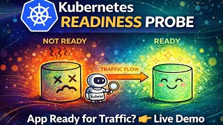 Kubernetes Readiness Probe Explained | Real-Time Demo | Zero Downtime Deployments
