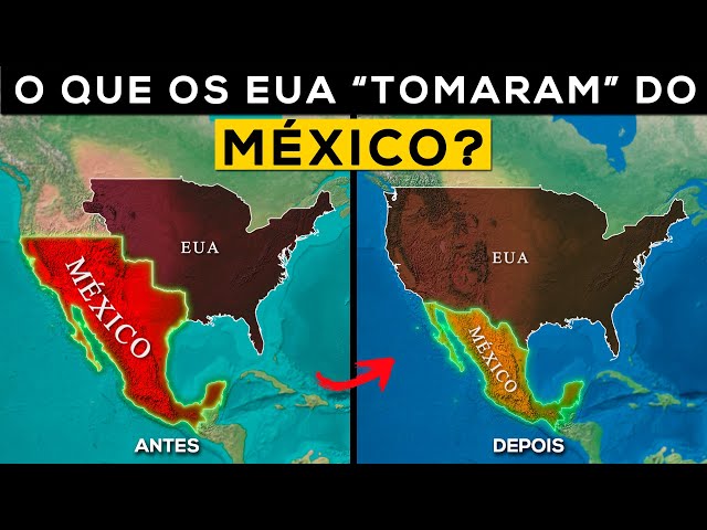 Se os EUA anexarem o México e o Canadá, então todo o México e todo