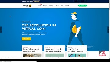 Creptaam - Bitcoin, ICO Landing and Cryptocurrency WordPress Theme