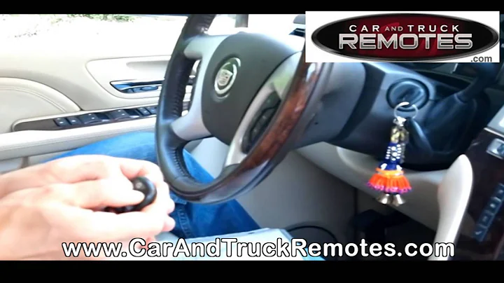 Chevrolet Traverse Replacement Remote Programming 2007 2010