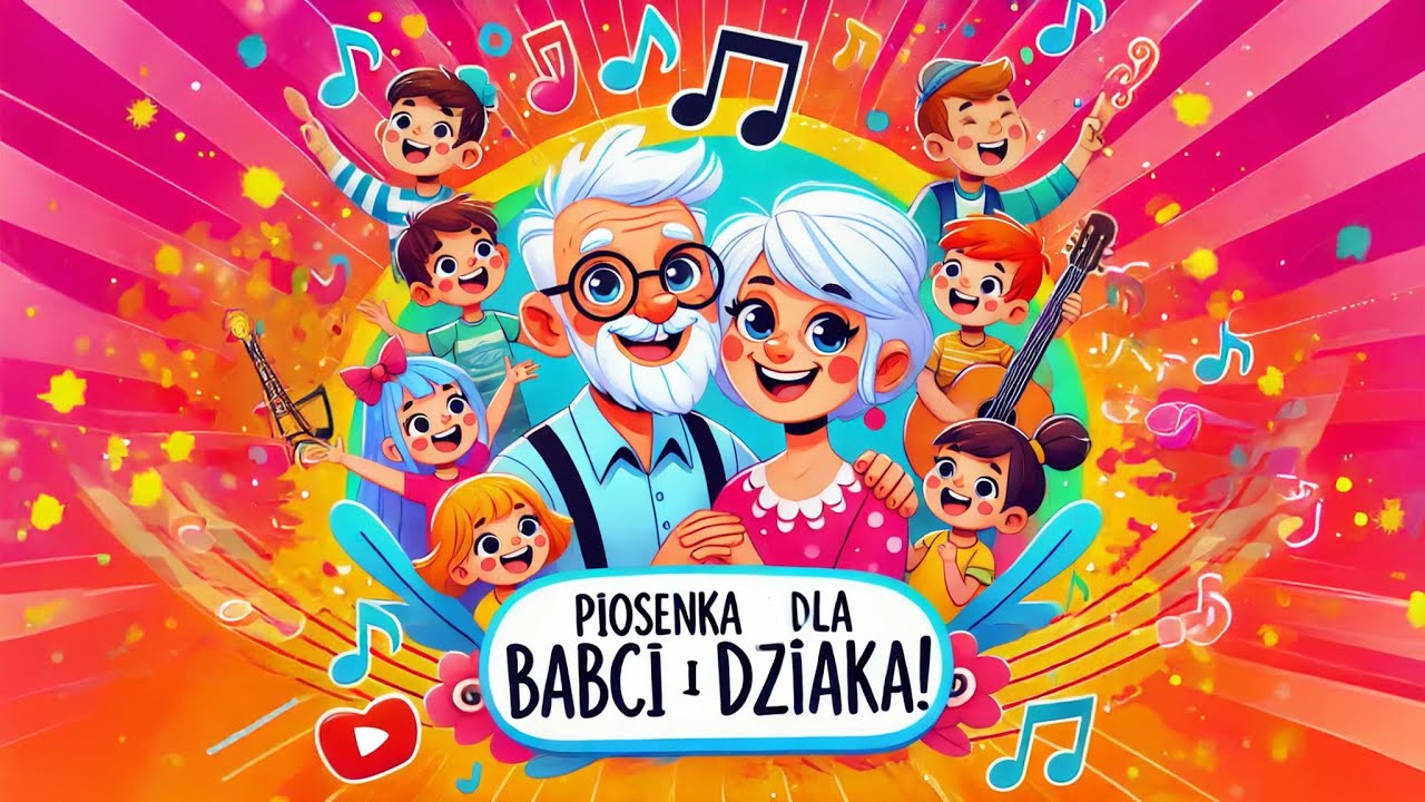 Kraina Babci I Dziadka Piosenka Piosenkowo - Dzień babci i dziadka - Piosenka dla dzieci - YouTube