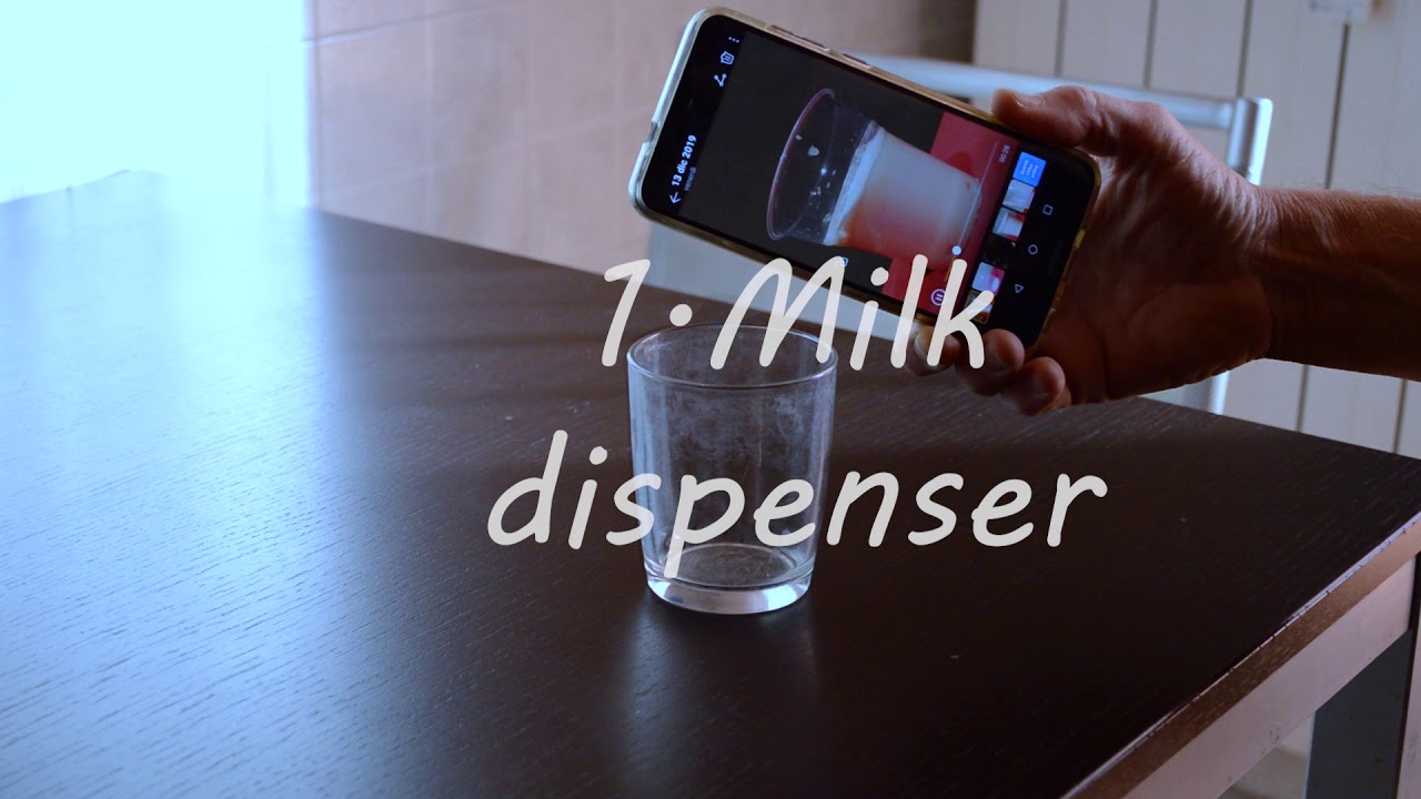 Milk dispenser YouTube
