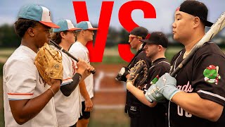 YouTubers VS College Baseball Team, Who Wins?