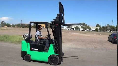1994 Mitsubishi FGC25 - 5000lb Capacity LP Forklift for Sale in Phoenix, AZ