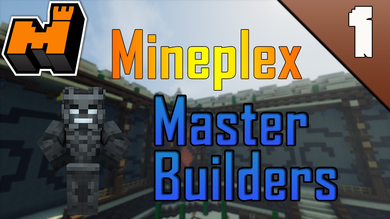 Mineplex Master Builders #1 - YouTube