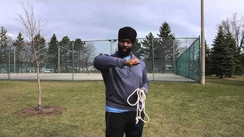 Rope Dart - Elbow Shot, Upspin