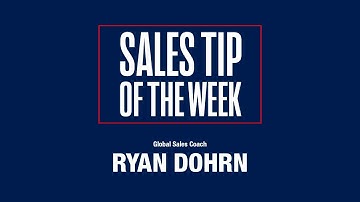 3 Things to Improve Your Sales Process - Ryan Dohrn - Sales Training Tips and Sales Advice