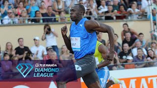 Your top 5 Usain Bolt 100m races in the Wanda Diamond League