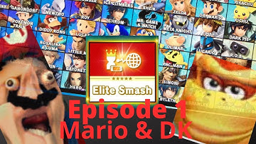 Getting Every Character Into Elite Smash! Episode 1 Mario & DK