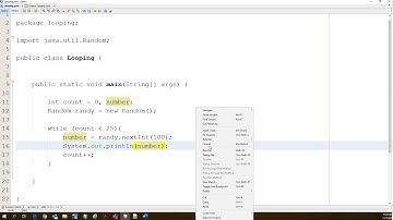 Java Programming While Loops and Random numbers