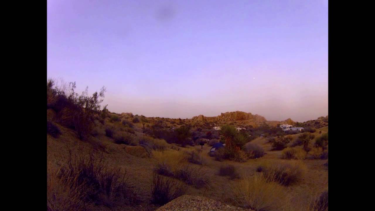 Jumbo Rock - timelapse from Joshua Tree
