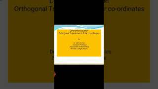 Orthogonal Trajectories ( Lec2)_Sem3/GE3