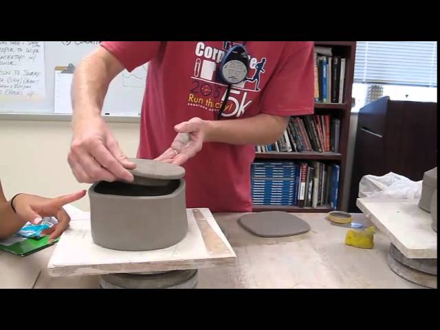 Creating Lids for the Pinch Lidded Pot: Part 2- Ceramics II Raku Project 