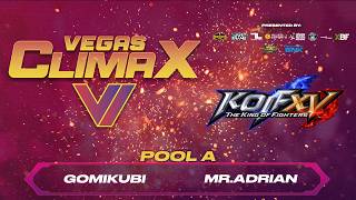 Vegas Climax VI - King of Fighter XV - Gomikubi vs Mr. Adrian - Pool A