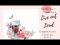 Live out Loud - Scrapbook Process Video # 229 - Bramble Fox - June Fox Box