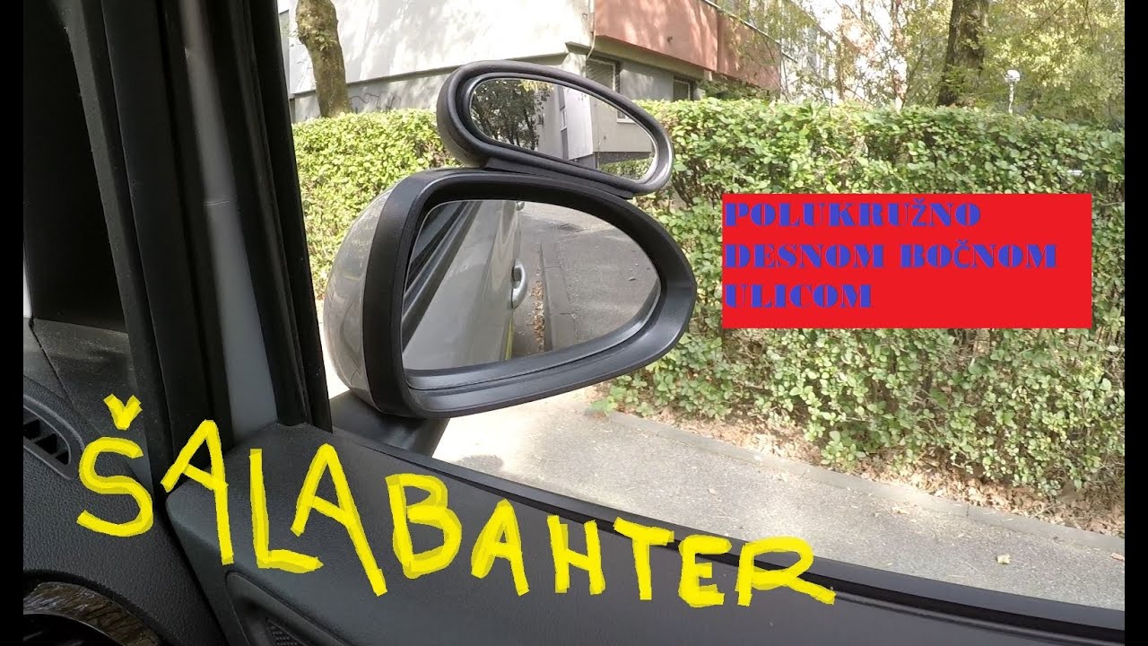 ŠALABAHTER - Polukružno okretanje uz pomoc desne bocne ulice