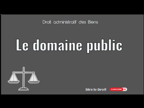 Vidéo: Domaine public : définition, contenu, description