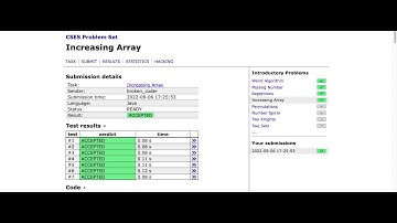 CSES: Increasing Array Solution